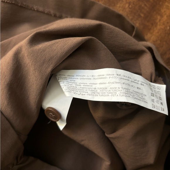 Zara button up ruched dress S - Picture 7 of 7